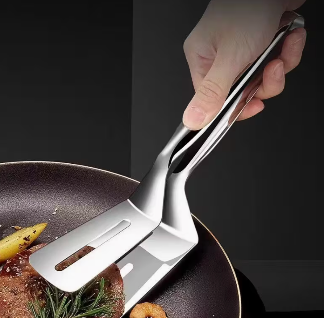 2 in 1 Tongs + Spatchula