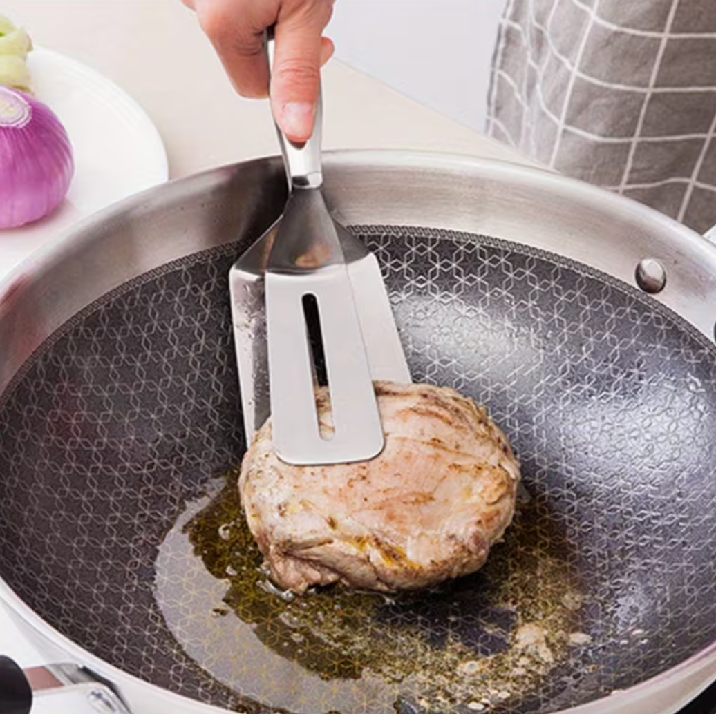2 in 1 Tongs + Spatchula